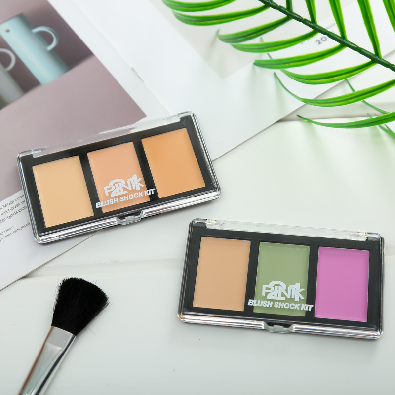 Trifoliate trifoliate XI-ZZI Tri-color concealer Trimming Brighten moist Foundation cream Studio Dedicated Cosmetics wholesale