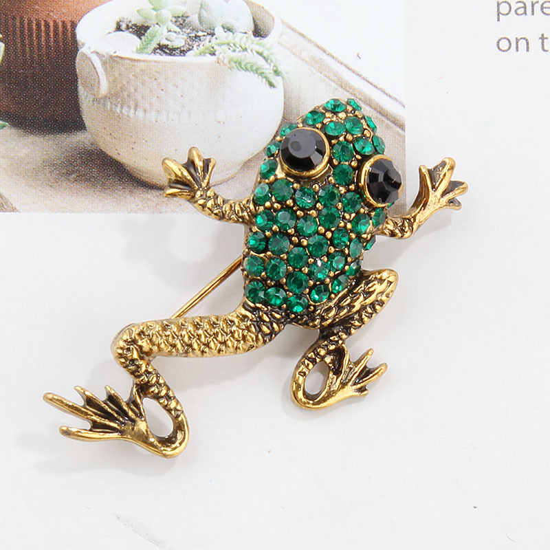 Fashion Animal Alloy Plating Artificial Gemstones Unisex Brooches display picture 5