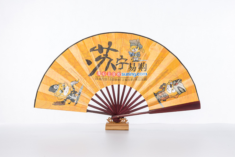 鄣吴竹扇中国风折叠纸扇绢布扇宣纸扇子批发7寸8寸9寸10寸-阿里巴巴