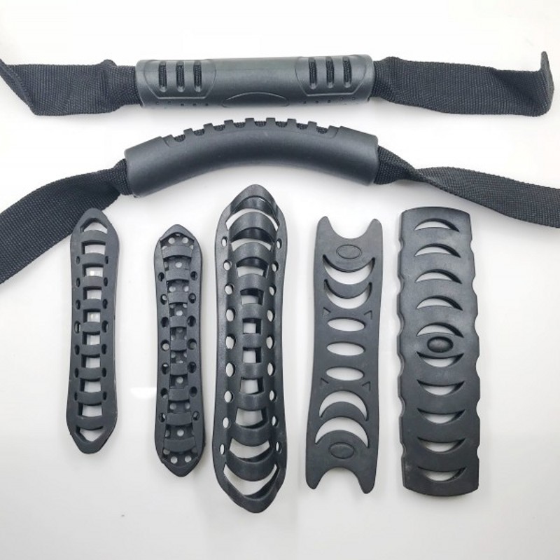 現貨背包織帶手把塑料提把手PVC織帶手把織帶空心手把箱包拎手