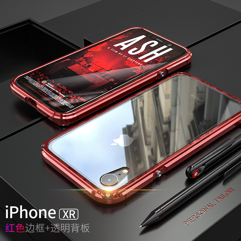 GINMIC Legend Slim Aluminum Metal Bumper Scratch Resistant PC Cover Case for Apple iPhone XS Max & iPhone XR & iPhone XS