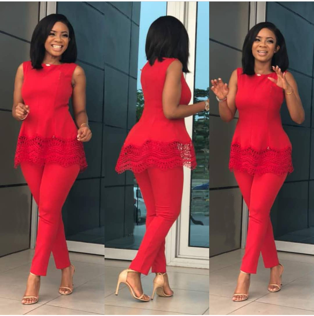 Costume femme en Mélange de coton - Ref 3334978 Image 1