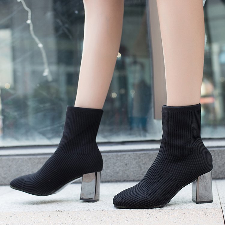 Bottes femme en Microfibre - Ref 3354854 Image 3