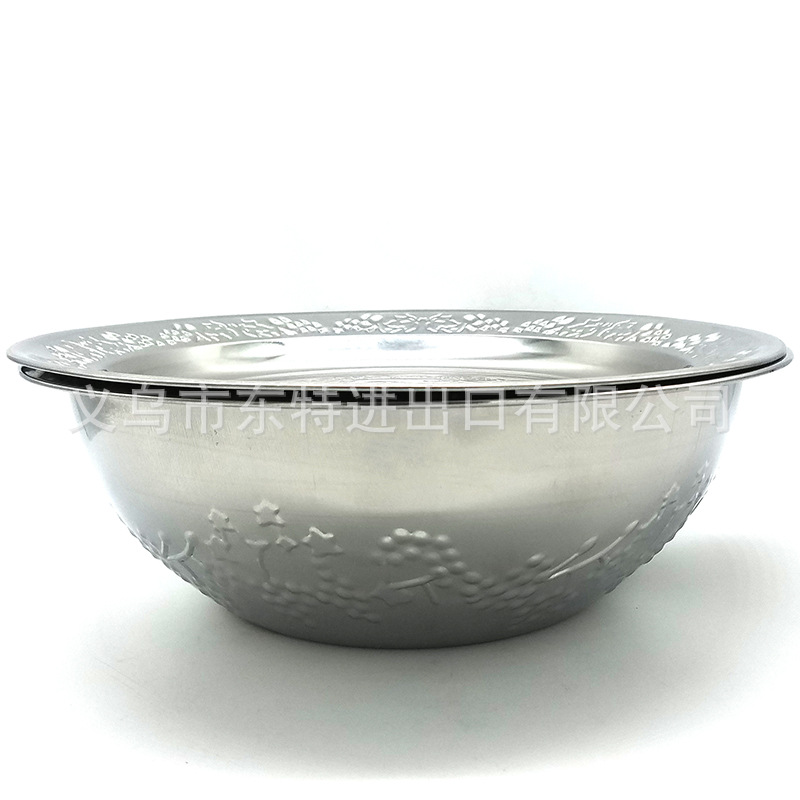 厂家直销不锈钢压花盆葡萄盖盆古铜色创意盖盆出口多用盆详情图10