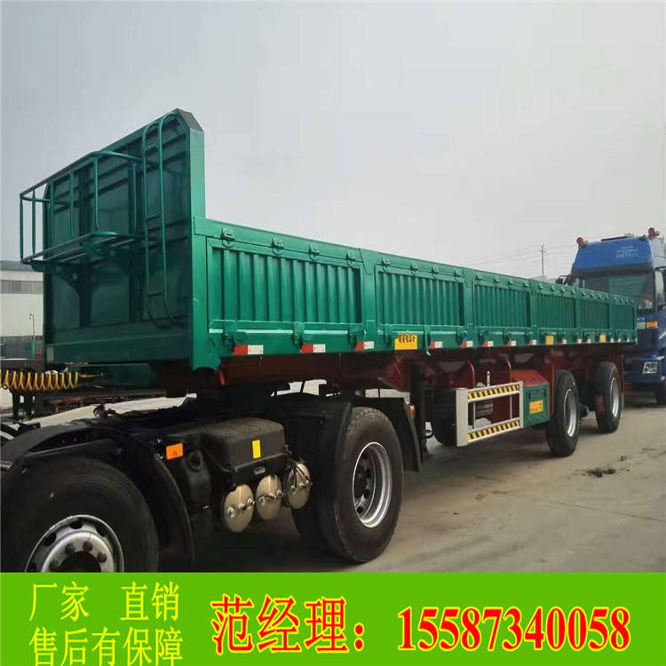 13米集装箱平板自卸车甩挂车运输的优点