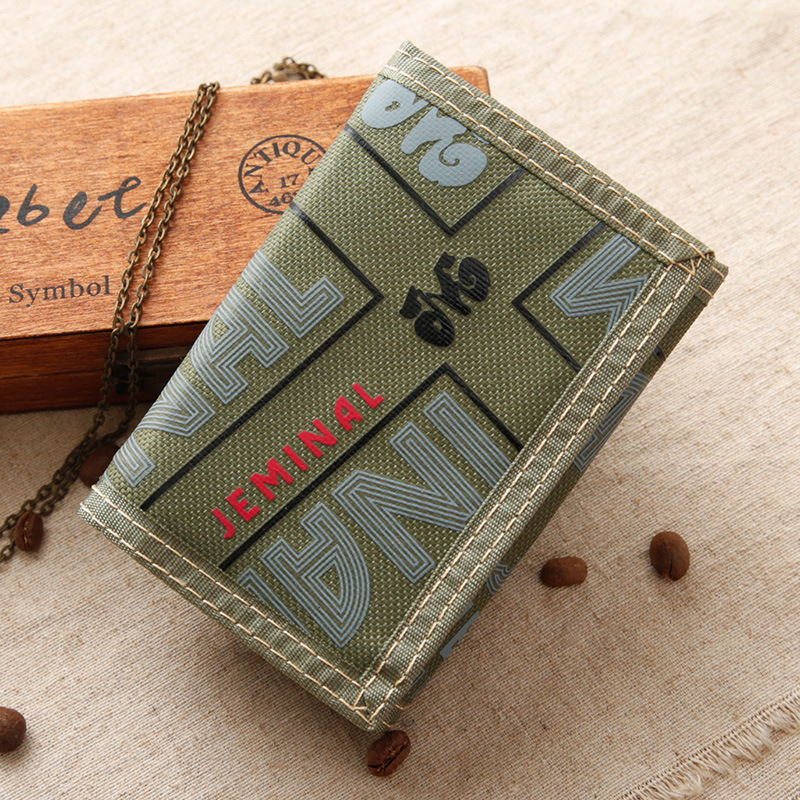 Wallet men's short thin high school student casual wallet horizontal wallet fashionable personality soft leather tri-fold wallet youth Wallet men's short thin high school student casual wallet horizontal wallet fashionable personality soft leather tri-fold wallet youth