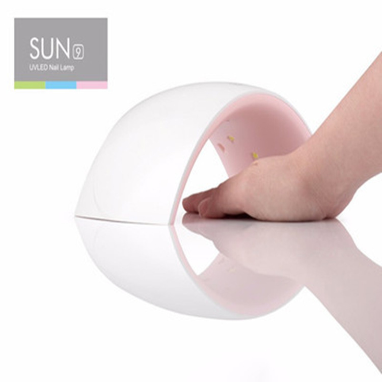 厂家现货sun9c/s智能美甲机sunuv 9c指甲烘干光机24W led美甲灯疗