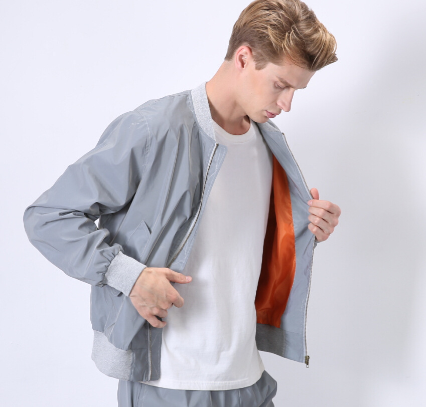 jongen Herfst Winter Unisex Full Flight Europees Amerikaans High Street Outdoor Sport Reflecterend Windjack Honkbal_voghion.com