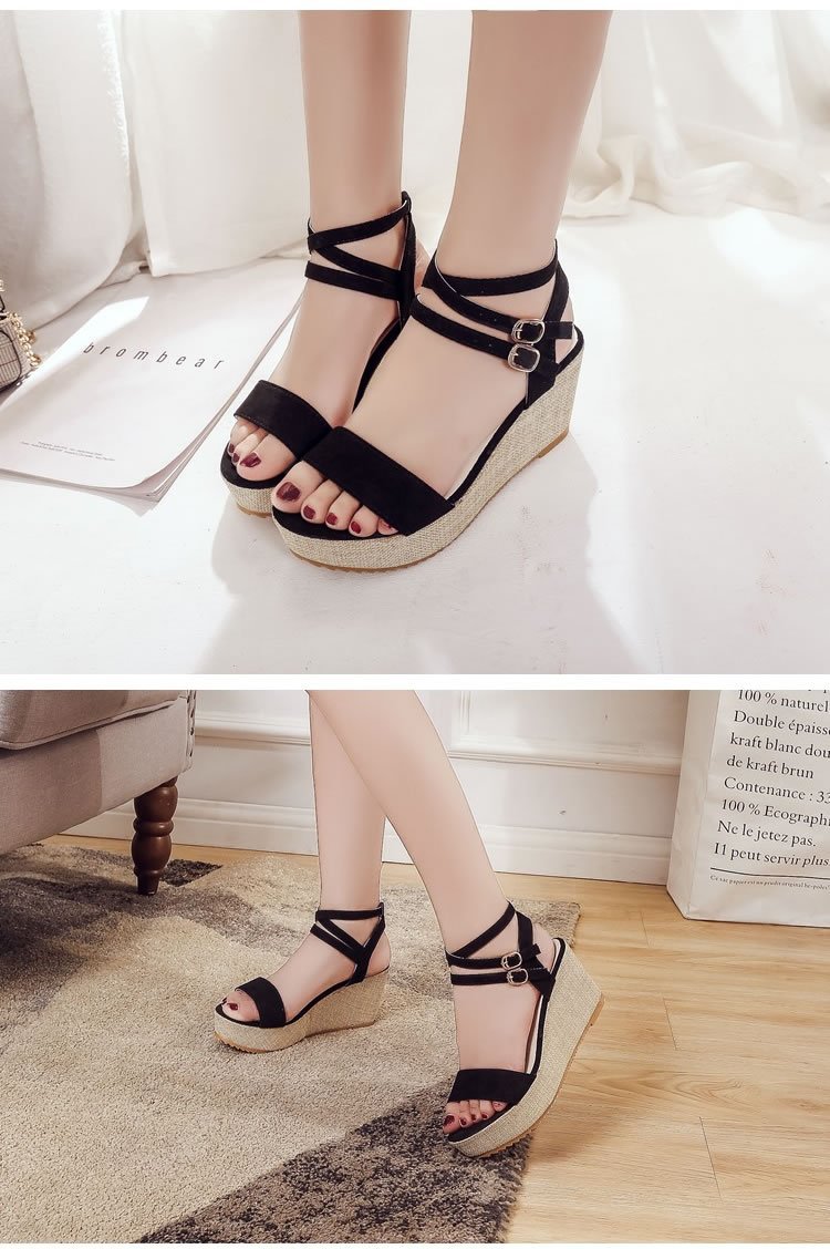 Chaussures été pour femme en Caoutchouc - Ref 3345632 Image 15