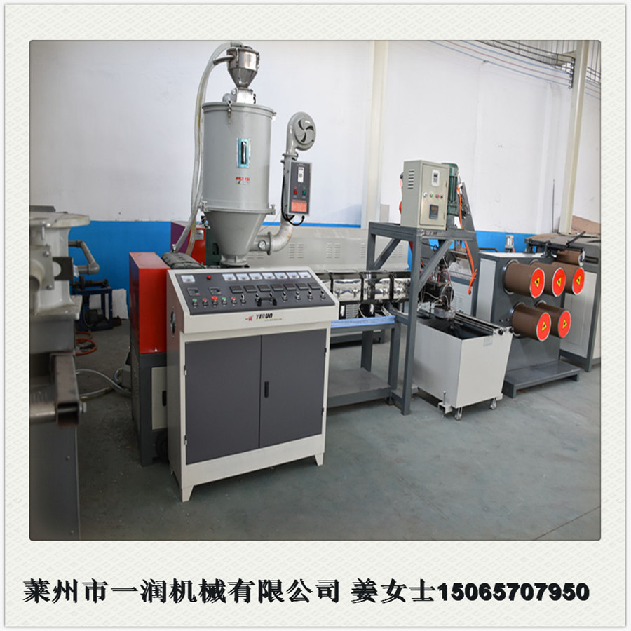 塑料拉丝机PET绳拉丝生产机器设备 聚脂瓶片毛刷丝扫把丝拉丝机台