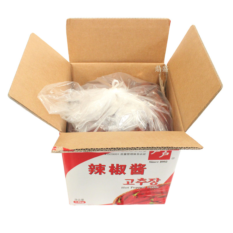 戶戶辣椒醬14kg韓式烤肉醬石鍋拌飯 炒年糕 甜辣醬餐飲供應調味品