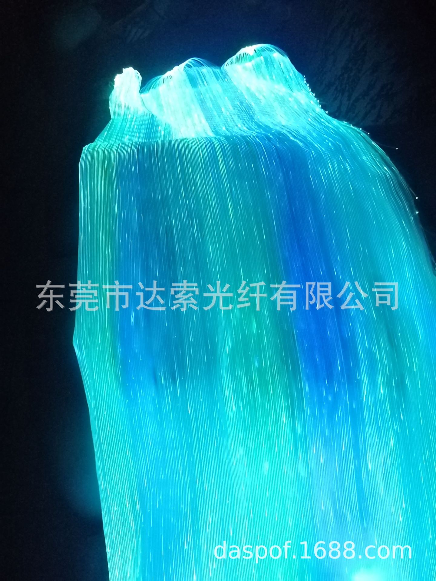 发光婚纱夜光发光婚礼布景布料光纤发光纱纺面料-阿里巴巴