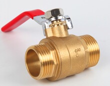 加厚两头外丝农用燃气水泵打农药自来水球阀锅炉DN15-DN40高压