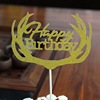 Antlers Cake Account Birthday Happy Cake Account