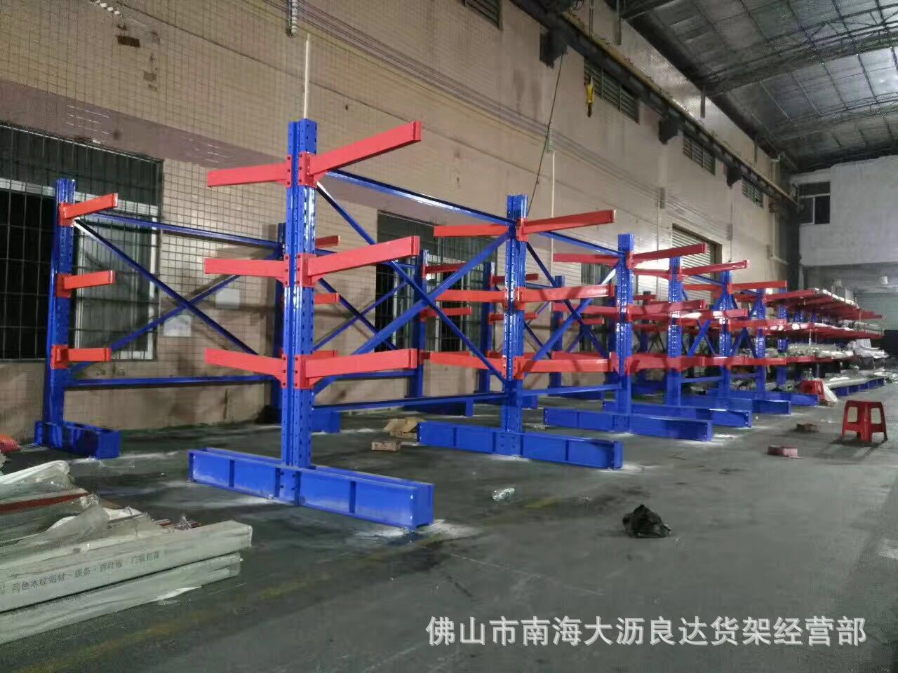 仓储悬臂货架横梁式货架五金钢管管材重型货架 仓库厂房模具货架
