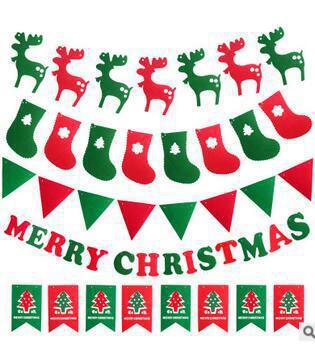 Halloween decorate Pennant decorate Flag Banner bar arrangement Showcase party Supplies kindergarten activity