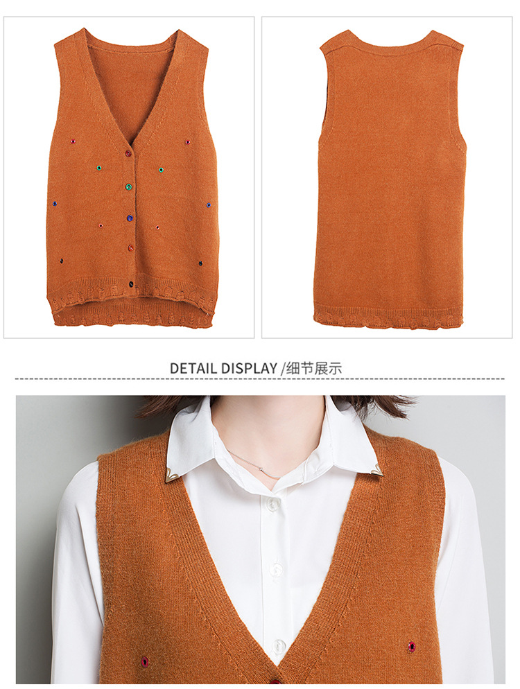 Gilet femme XIN YUROU en Tricot - Ref 3317979 Image 32
