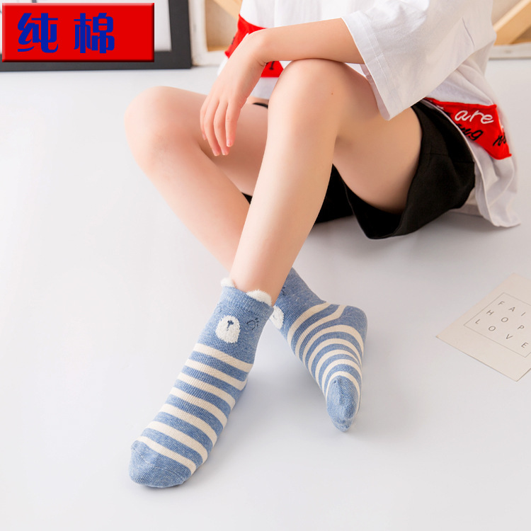 pure cotton children Socks box-packed In cylinder stripe Little Bear Cotton children Socks _18 new pattern solar system Tongwa Autumn and winter