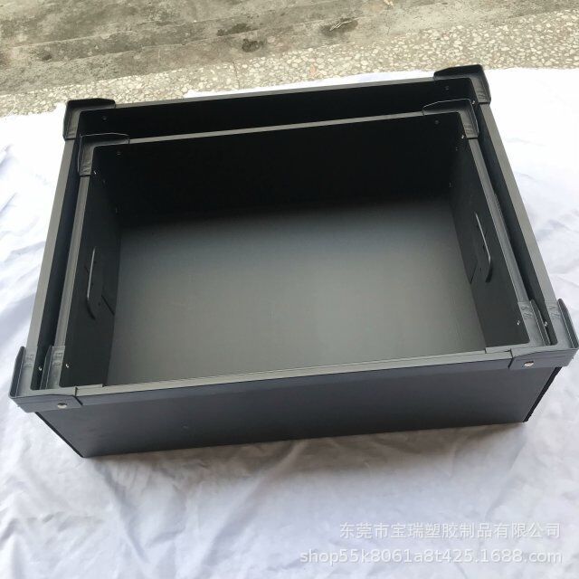 宝瑞塑胶订做 中空板周转箱 pp中空板塑料箱 瓦楞板防静电骨架箱
