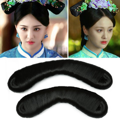 Factory-direct Qing Dynasty Zhenhuan Hanfu, traditional costumes, Qitou wig, Gege-style ancient Qing Dynasty court look