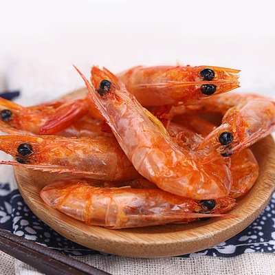 On behalf of precooked and ready to be eaten Crispy Grilled shrimp vacuum Freeze drying Crispy Shrimp Seafood Casual snacks Whole food 20g