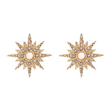 8g Weight No Inlaid Inlay Material Earrings Classification Wedding, Travel Occasion Metal Material Women'S Gender Plating Design Gold, Silver Color Korean New Beautiful Fairy Star Tassel Pendant Ladies Earrings Hot-saling Wholesale 3