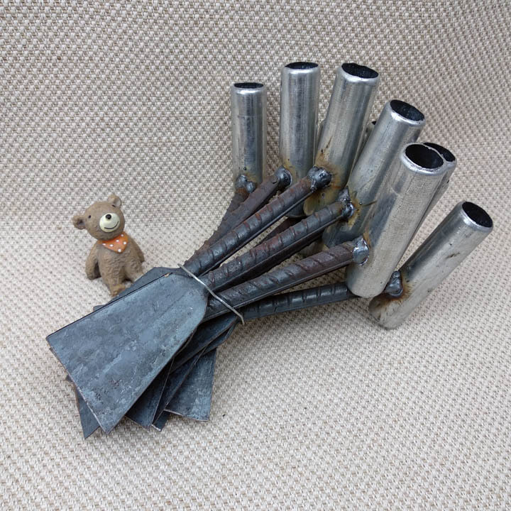 Q1122 hogar hierba azada flor azada Rake pequeña azada necesidades diarias 2 yuanes segunda compra de suministros de tienda de yuanes
