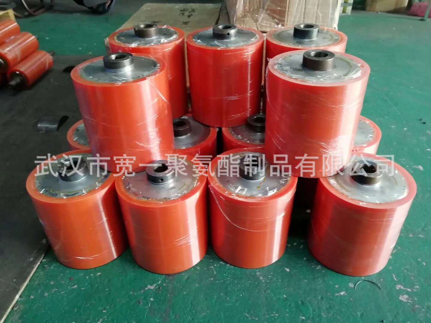 供应设备用聚氨酯包胶轮，加工包胶定做，滚轮包胶