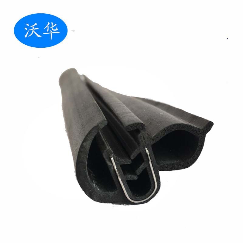 钢带骨架密封条 驾驶室车门密封条 三复合密封条机柜门防撞密封条