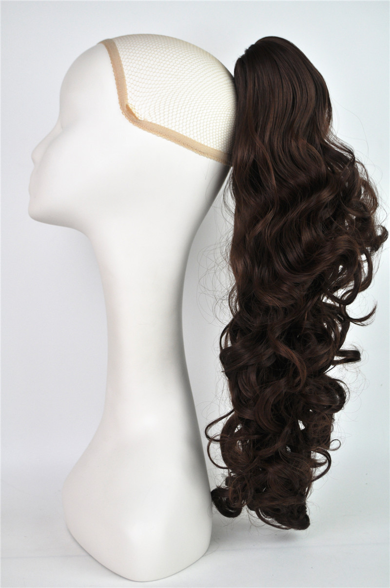 NEWLOOK nueva pelucca de Amazon invisible gran rizado agarrar clip de caballo pelucca