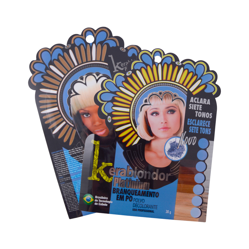 洗发水染发膏护发素异型面膜贴眼膜贴塑料复合镀吕包装袋子定做制