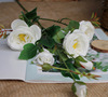 6 roses rose 4 color simulation flower simulation plant wedding supplies fake flowers silk flower artificial flowers