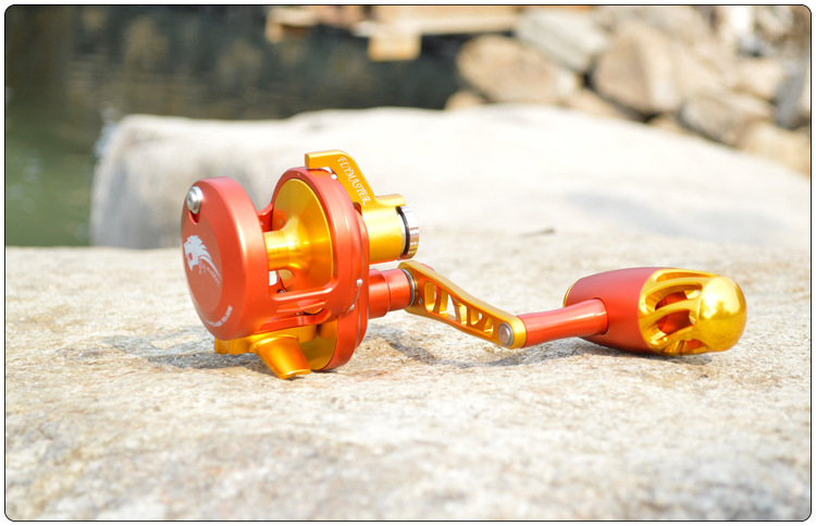 T-tipo de Alta Carretel de Pesca de Metal Carretel de Pesca Novo Japão Qualidade Cheio Pesado Trolling Tambor Roda - Lento Jigging Ferro Mar 11bb 6.3: 1 24 alta qualidade carretel de pesca de metal