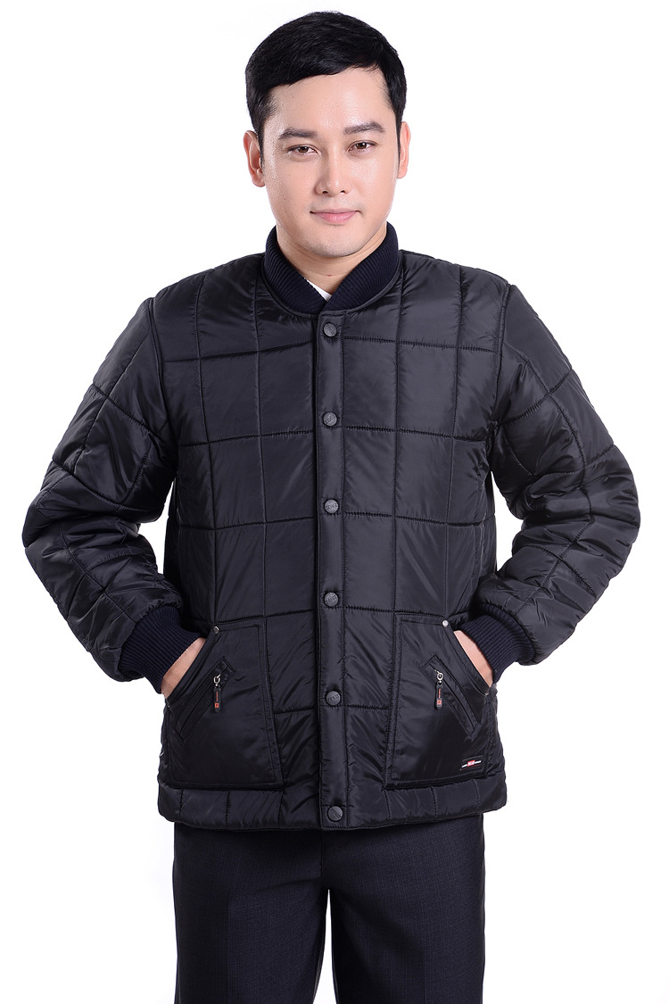 new pattern Winter Men Middle and old age man thickening keep warm cotton-padded clothes dad Large leisure time Men's cotton-padded jacket Cotton