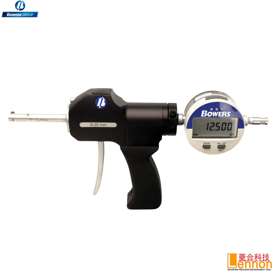 BOWERS英国宝禾XTHSY 带数显千分表手枪式内径千分尺 6-100mm