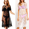 Cross border Specifically for ebay perspective Lace Swimwear Smock Lace dress