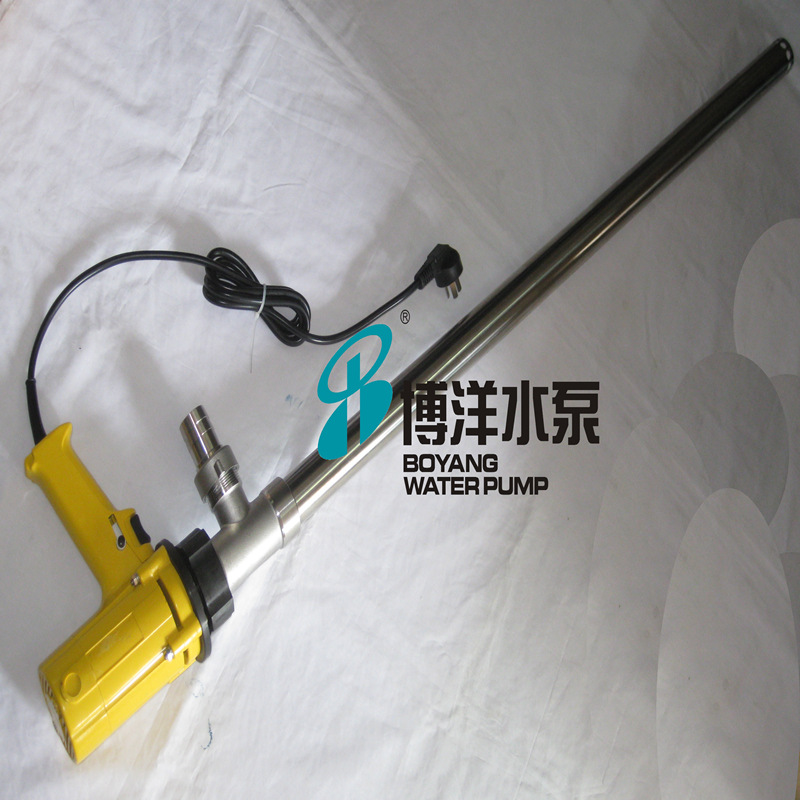 JK-3P-7不锈钢电动油桶泵 无泄漏高扬程，防爆电动插桶泵