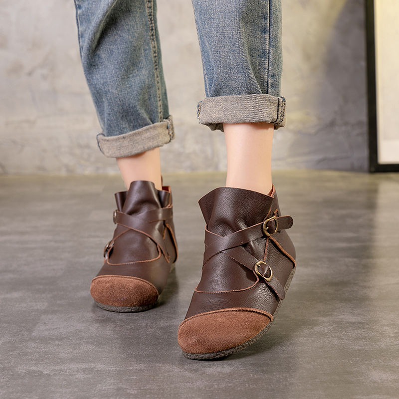 Bottes femme NATIONALITé HUI en En cuir - Ref 3355370 Image 1