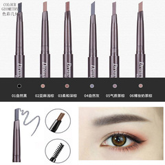 Triple-generation beginner's double-ended eyebrow pencil: waterproof, smudge-proof, long-lasting, and perfect for creating sleek, no-smudge eyebrow looks.
