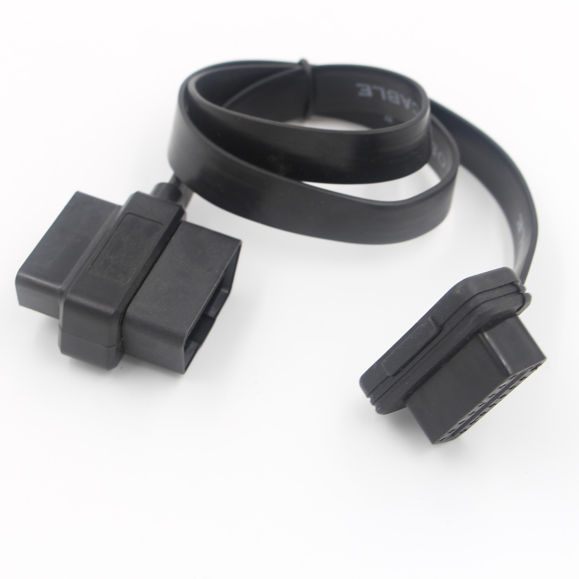 汽车obd2延长线一分二接口 hud升窗器显示外挂多接线转换线扩展线