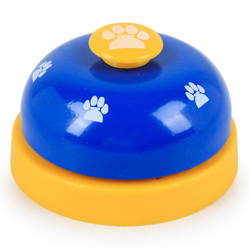 Factory Amazon Pet Bell Ringer Training Intellectual Development Pet Toy Fun Footprint Training Dog Bell Ringer