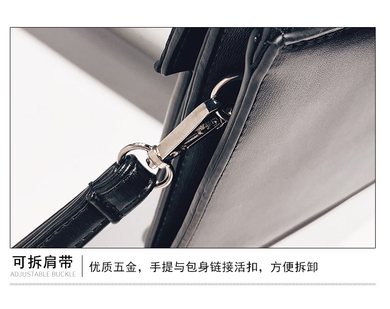 Koreanische Persönlichkeit Mode Messenger Handtasche display picture 17