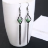 Green Diamond Gun Black Ear Hook