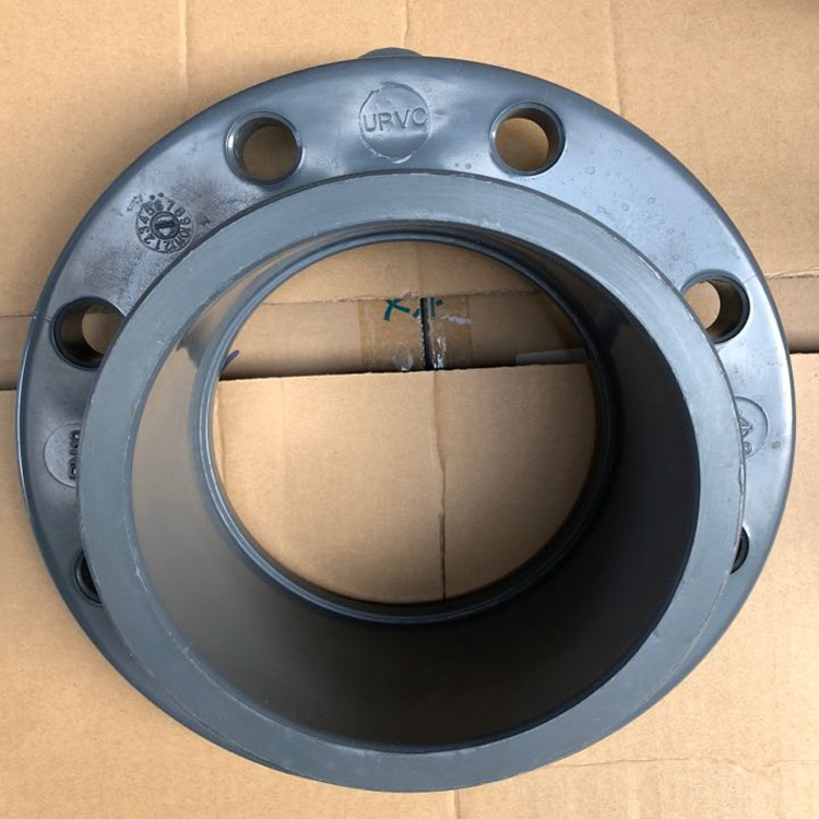 环琪UPVC法兰片 DIN国标PN10 PVC环琪化工法兰盘DN150 160MM 6寸-阿里巴巴