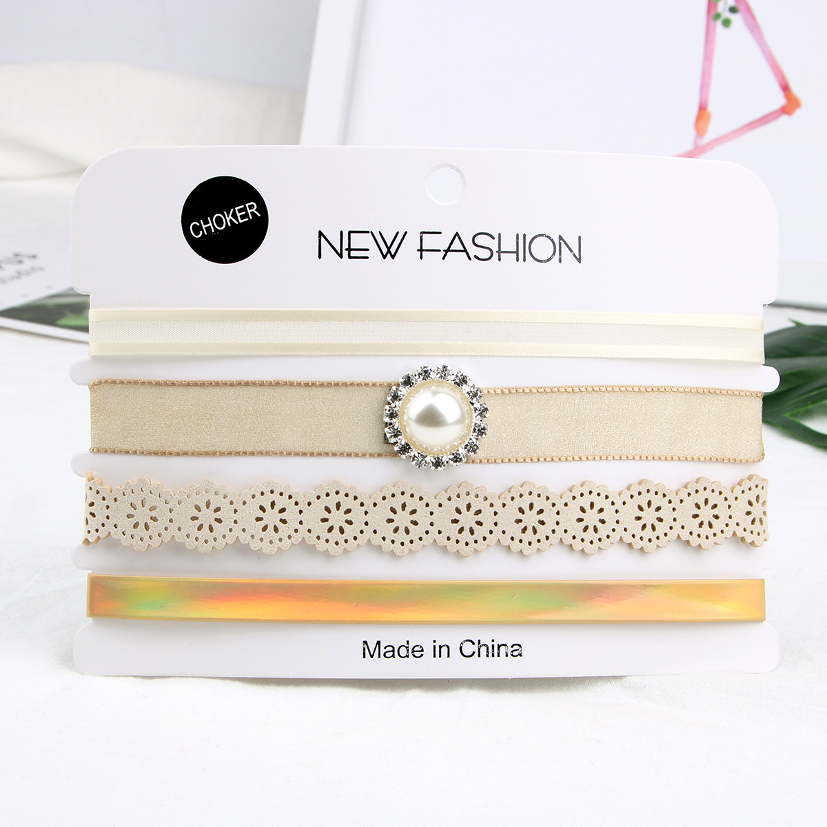 Collier en Dentelle Velours  PVC - Ref 3447148 Image 18