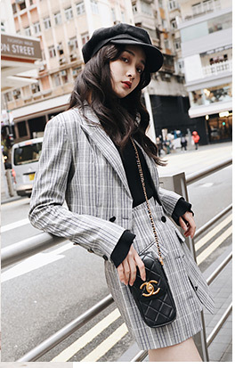 Costume femme en Mélange de fibres chimiques - Ref 3334385 Image 9