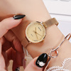 Fashionable trend small thin waterproof quartz watches, women's watch, Korean style