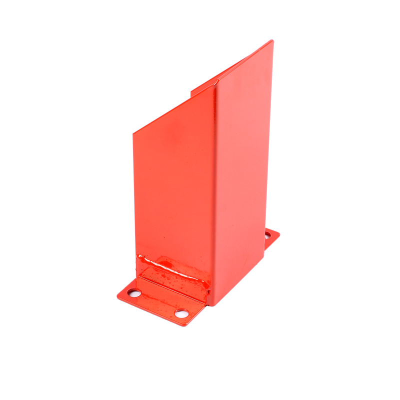 力宇重型仓储货架防撞护脚叉车护桩防护栏定制UL型加厚上海品质