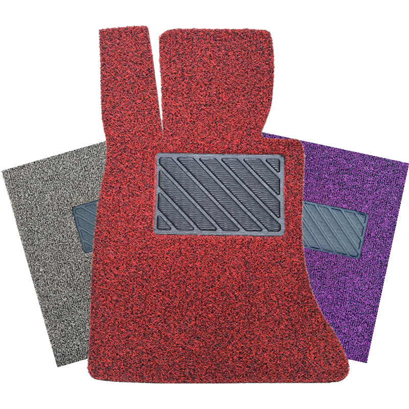 单片正驾驶室脚垫 汽车主驾驶座司机位单个片 14mm丝圈脚垫可裁剪