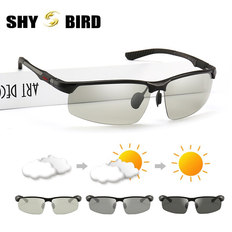 Lunettes de soleil SHYBIRD  OISEAU TIMIDE en Alliage aluminium-magnésium - Ref 3366467 Image 1